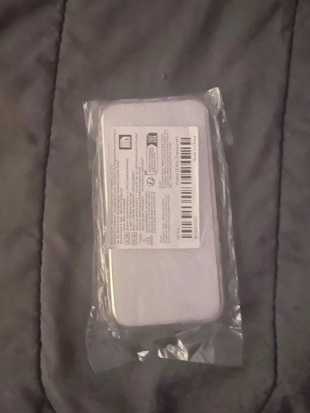 iPhone 15 Pro Clear Case - New Sealed Transparent Protective Cover